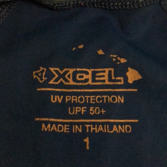 Xcel spf 50 rash guard swim suit - Picture 3 of 4